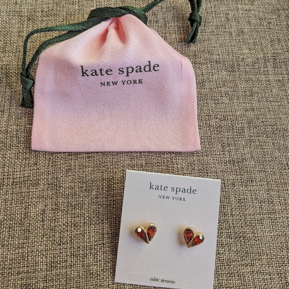 Kate Spade Ruby Gold Jewelry Set | Rock Solid ❤️ - Picture 4 of 4